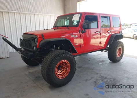 2015 Jeep Wrangler Unlimited Sahara from USA, damaged, VIN 1C4HJWEG2FL524914